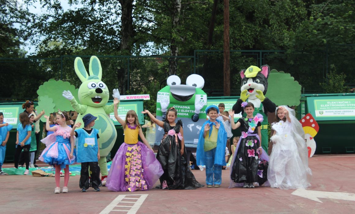 Druženje s djecom u reciklažnom dvorištu povodom Svjetskog dana zaštite okoliša