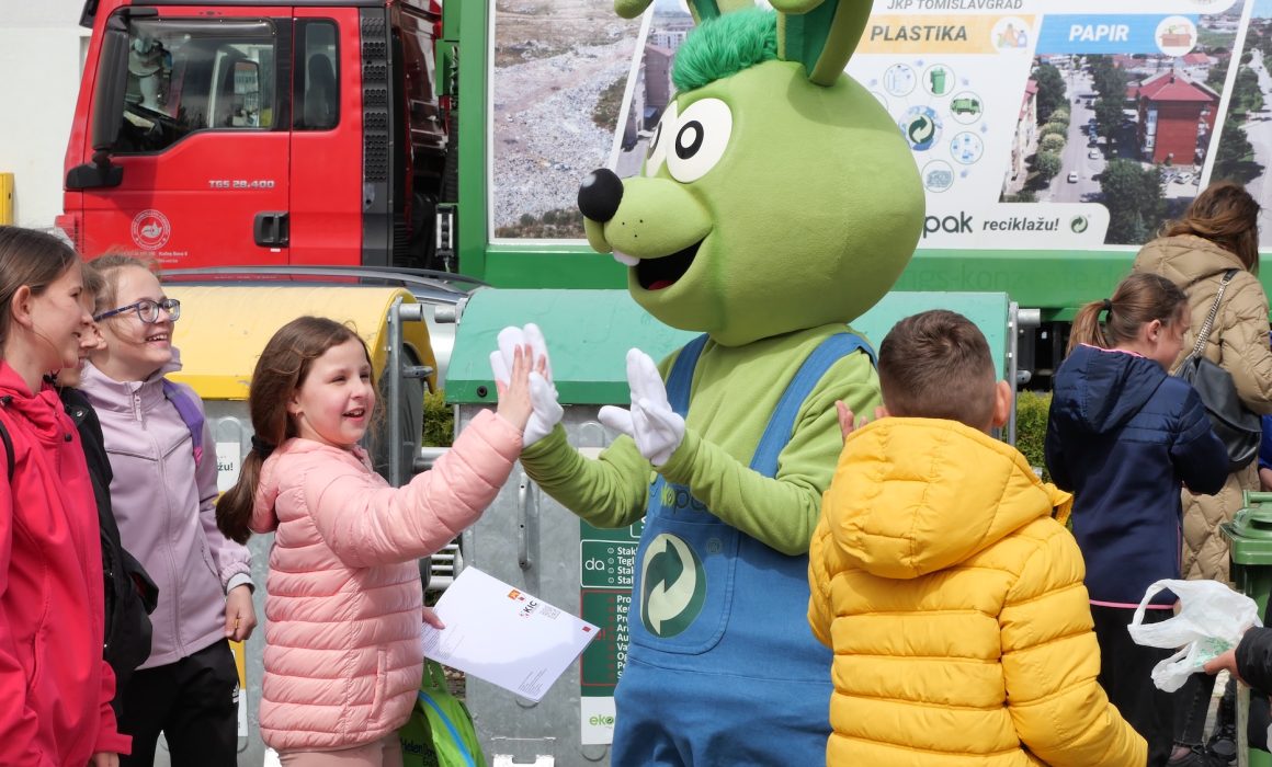 REPUBLIC I EKOPAK ZA "DAN PLANETE ZEMLJE" ORGANIZOVALI EDUKATIVNI DOGAĐAJ U TOMISLAVGRADU