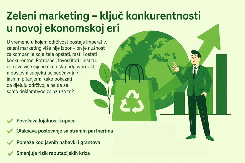 Zeleni marketing – ključ konkurentnosti u novoj ekonomskoj eri